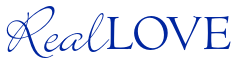 Real Love logo blue